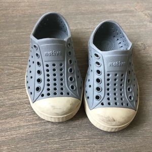 Native gray shoes
